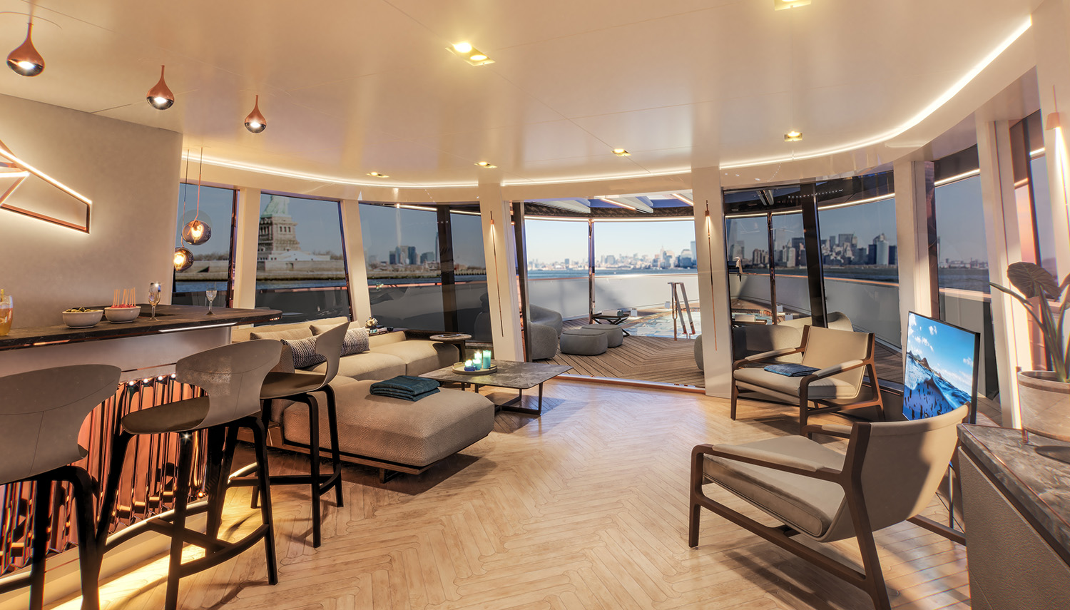 Vripack - Maharani - Interior Design - American Loft Inspired - Family room