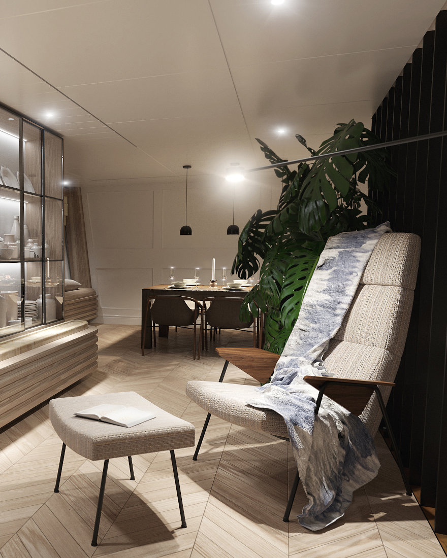 Vripack - Design Studio - Yacht concepts - M5 - Interior Design - Creating a home at sea - Design Chair luxury materials