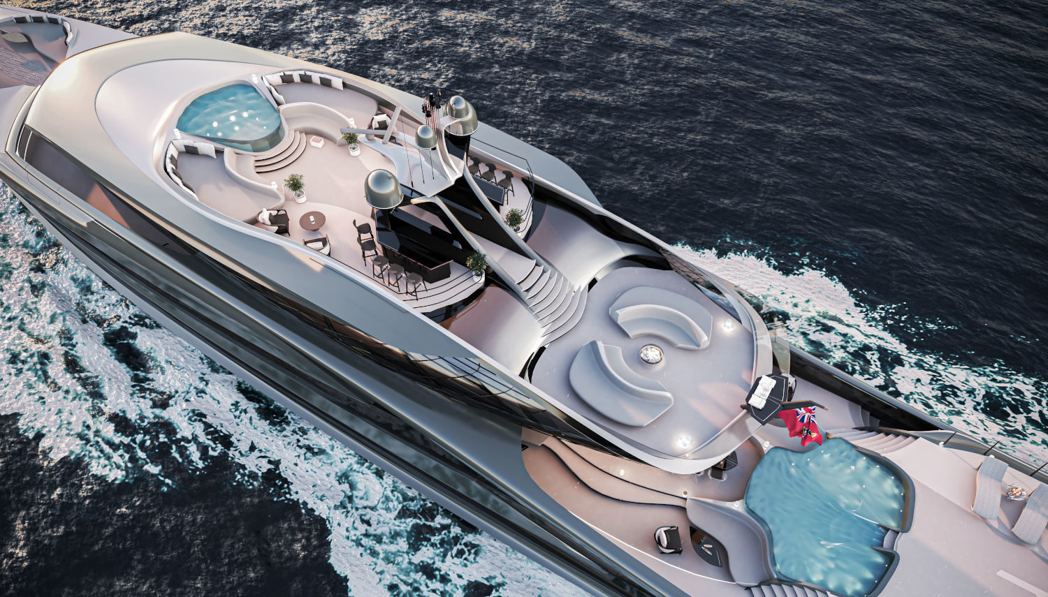 Vripack - yacht concepts - Futura - 100% fossil-free yacht - Inspired by nature