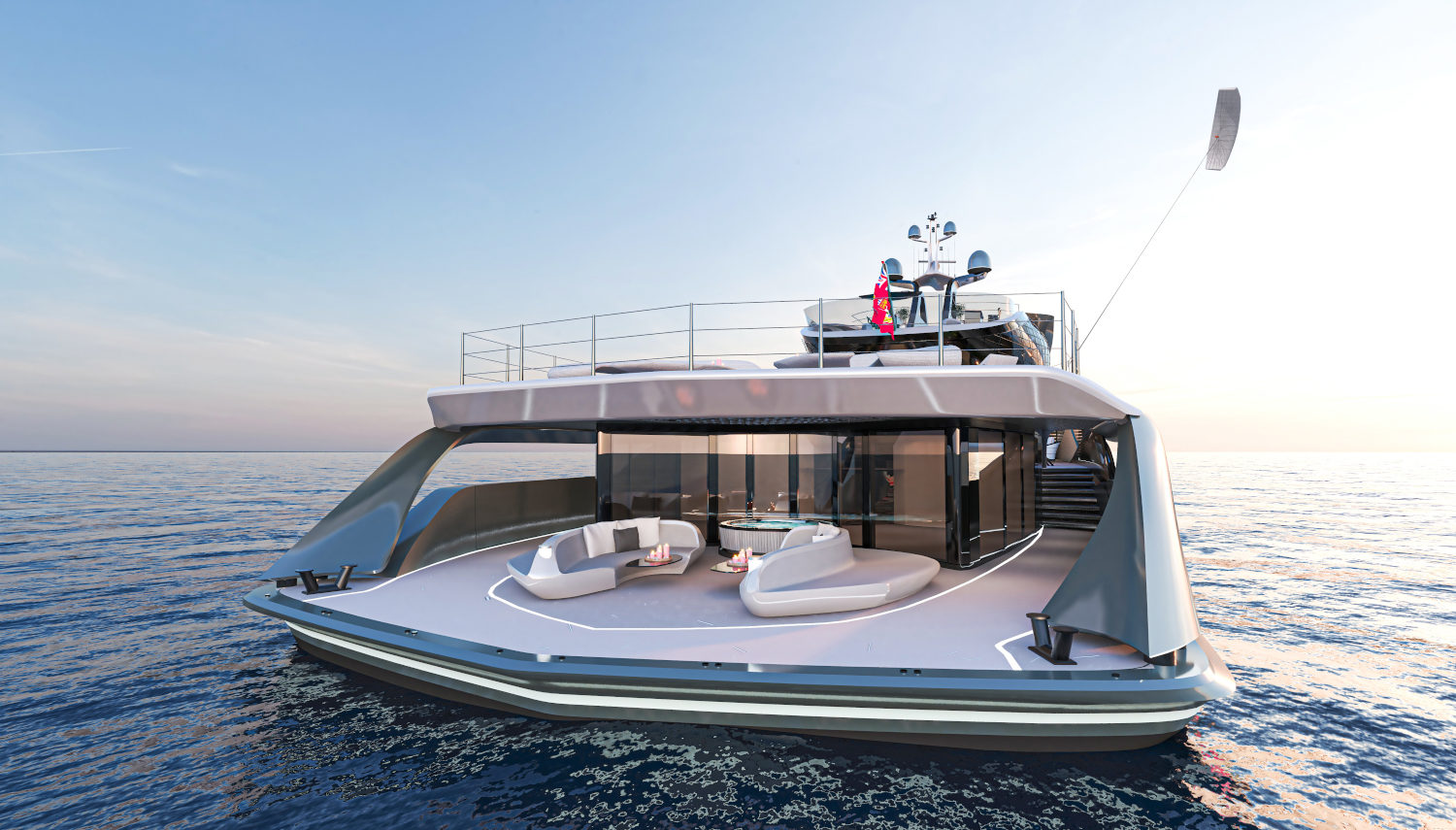 Vripack - yacht concepts - Futura - Sustainability - 100% fossil-free