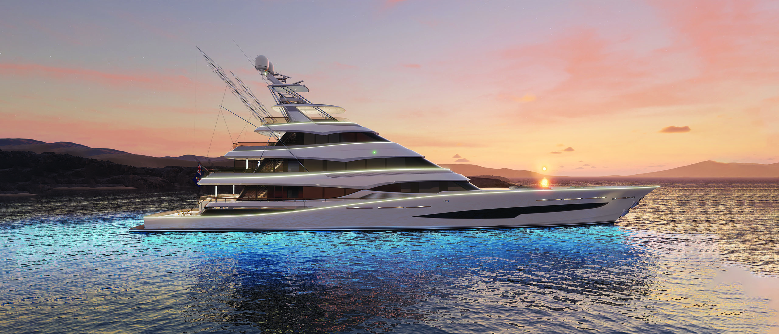 Project 406 - Sportfish - Vripack Yacht Design - Royal Huisman - Exterior