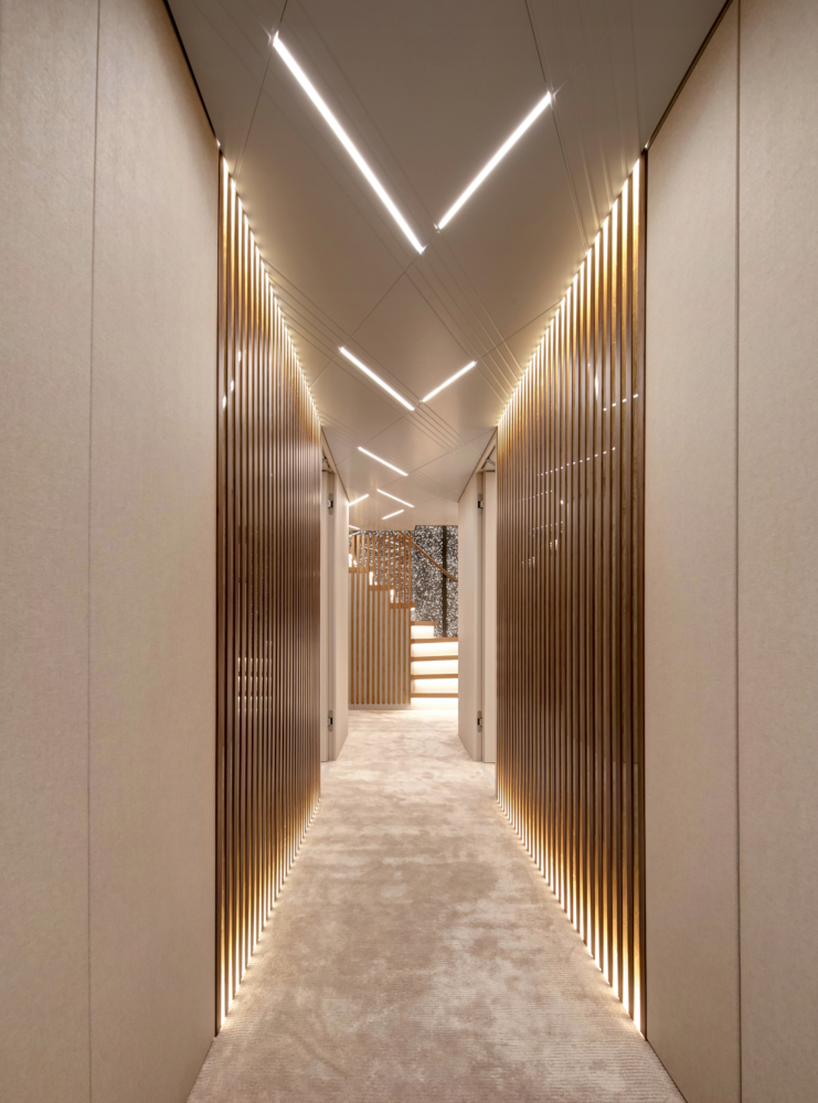 Al Waab – 55m superyacht – Interior Design – Natural colours – Vripack Design – Award winning